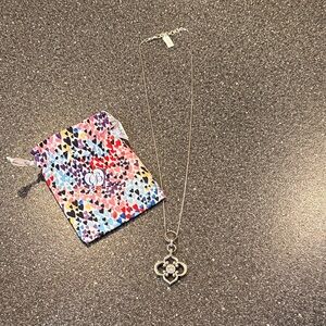 NWT Brighton Silver Necklace with Pendant
